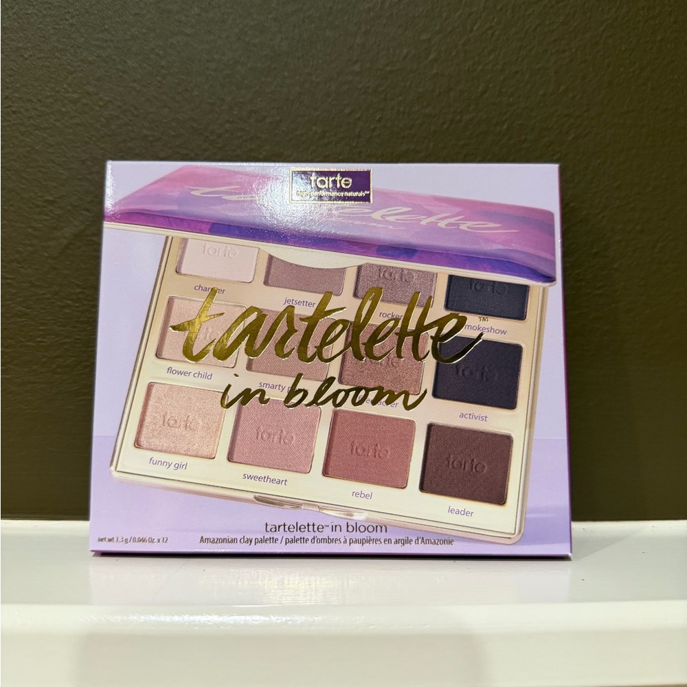 NEW Tarte Tartelette In Bloom Clay Palette FULL SIZE - Picture 8 of 10